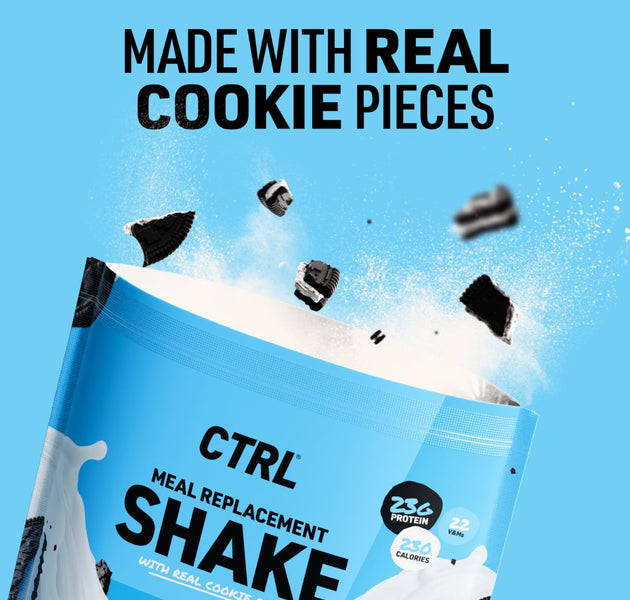CTRL Meal Replacement Shake | Cookies N' Cream | 2lbs, 23g protein