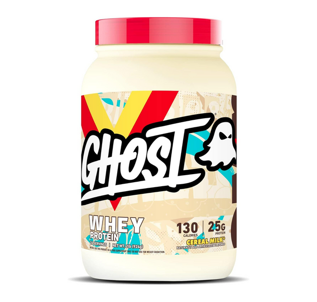 GHOST Cereal Milk Whey Protein Powder | 2 lbs, 25 g